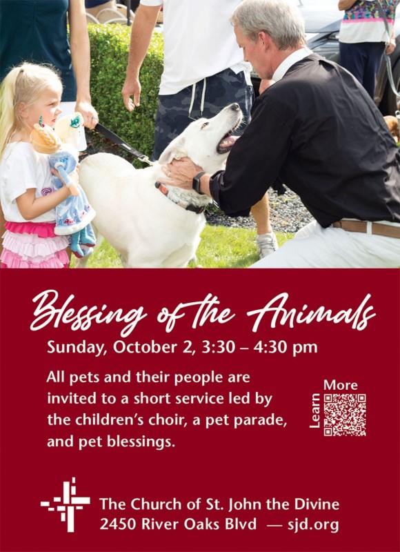 Blessing of the Animals at St. John the Divine The Buzz Magazines